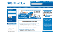 Desktop Screenshot of bel-aqua.com
